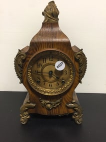 Ansonia Metal Case Clock