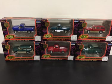 7 Road Champs Diecast Trucks