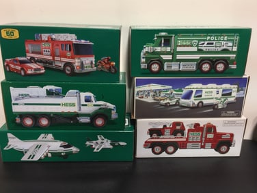 6 Hess Trucks