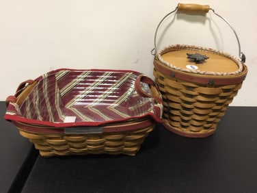 2 Longaberger Baskets