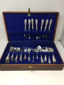 66 Pcs Steiff Sterling Flatware