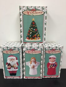 Vintage Holiday Collection Figures