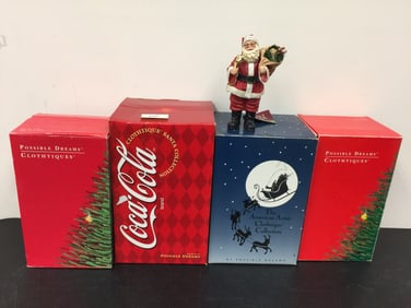 5 Clothtique Santas