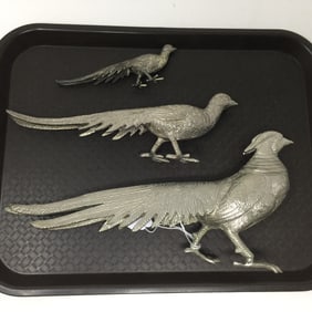 (3) Silverplate Peasants