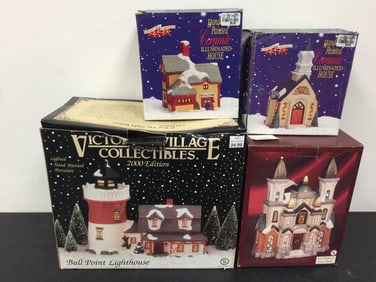 4 Christmas Buildings
