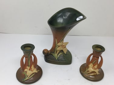 (3) Pcs Roseville Zephy Lily