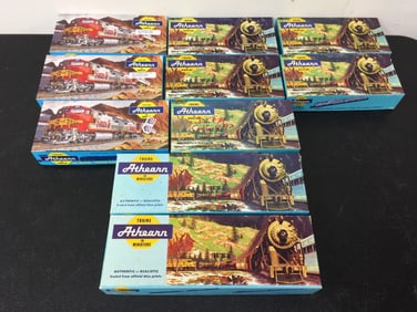14 Athearn Model Train Cars