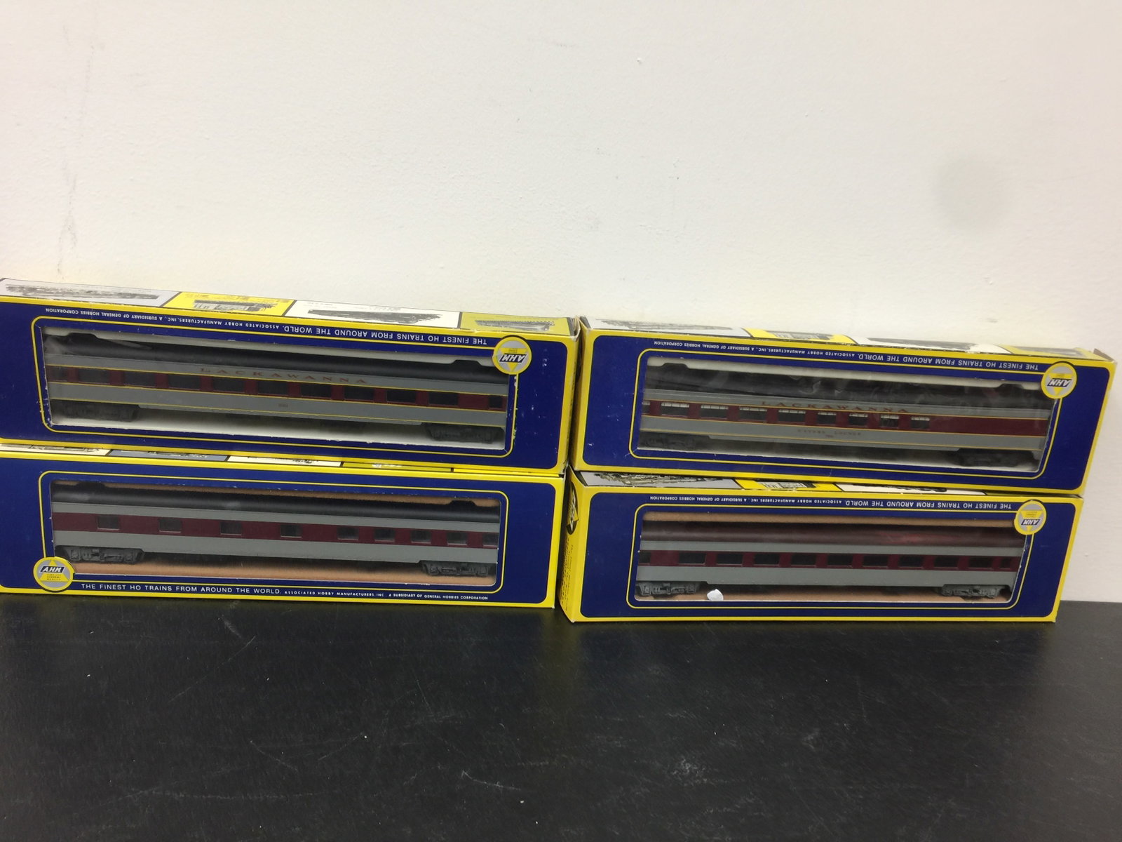 4 AHM Train Models: Boxes 13".