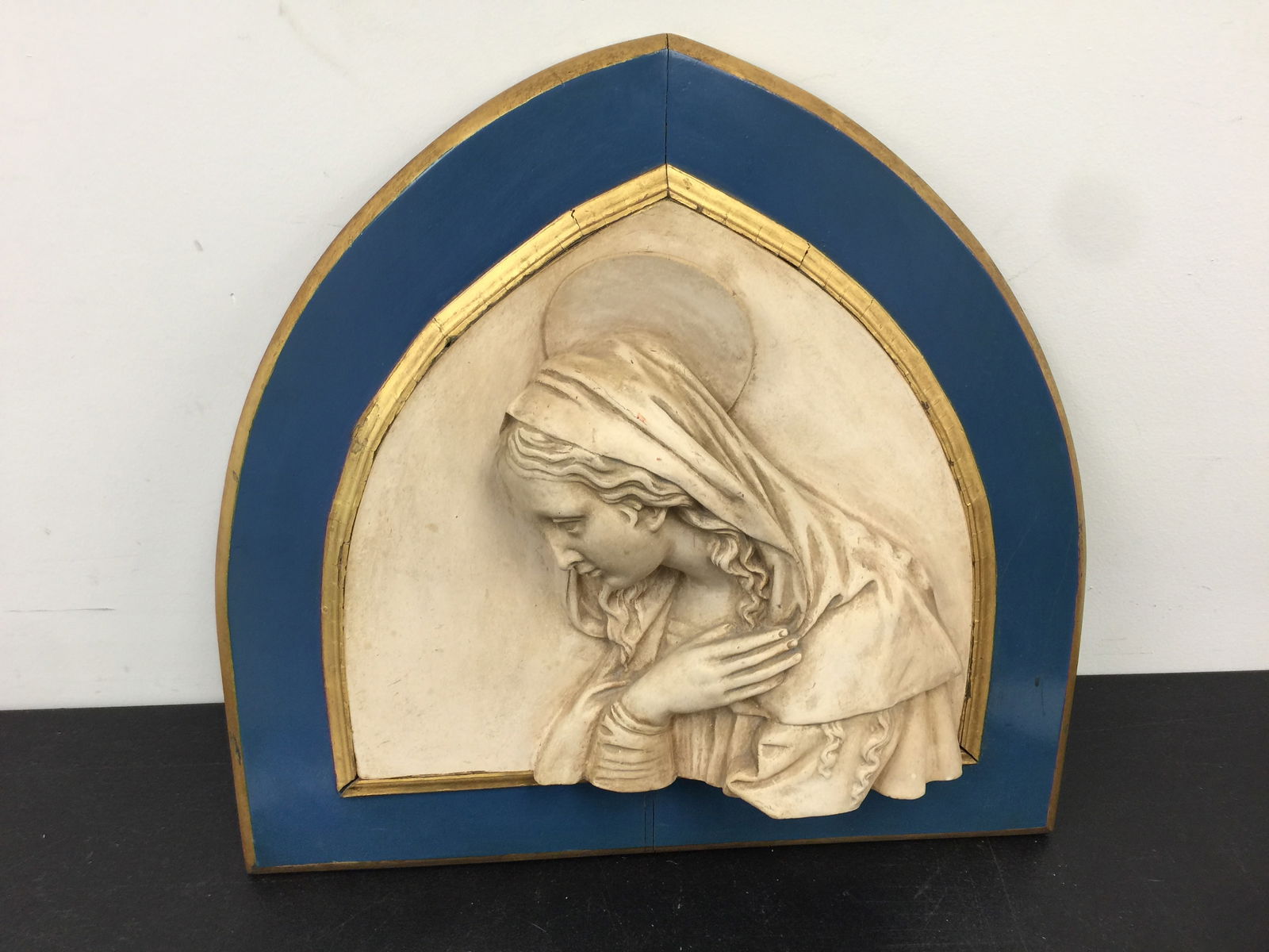 Raised Relief Madonna Plaque (1 of 4)