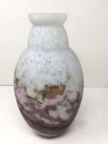 French Art Deco Art Glass Vase
