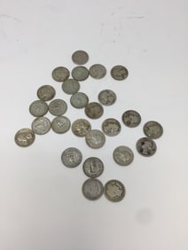 (26) Silver Quarters