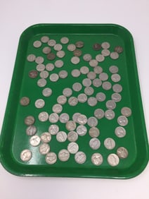 (87) Silver Nickels