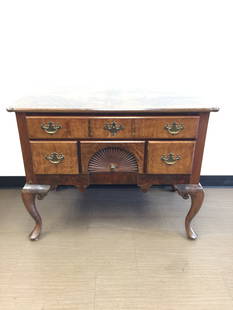 Benchmade Burl Walnut Lowboy: 38" x 22" x 30",