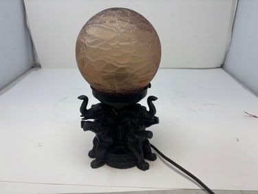Art Deco Elephant Lamp