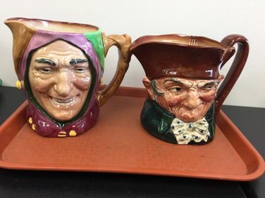 2 Royal Doulton Toby Mugs