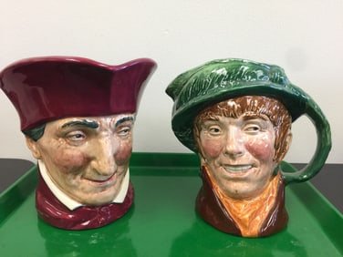 2 Royal Doulton Toby Mugs