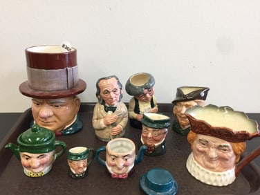 Royal Doulton Toby Mugs Plus
