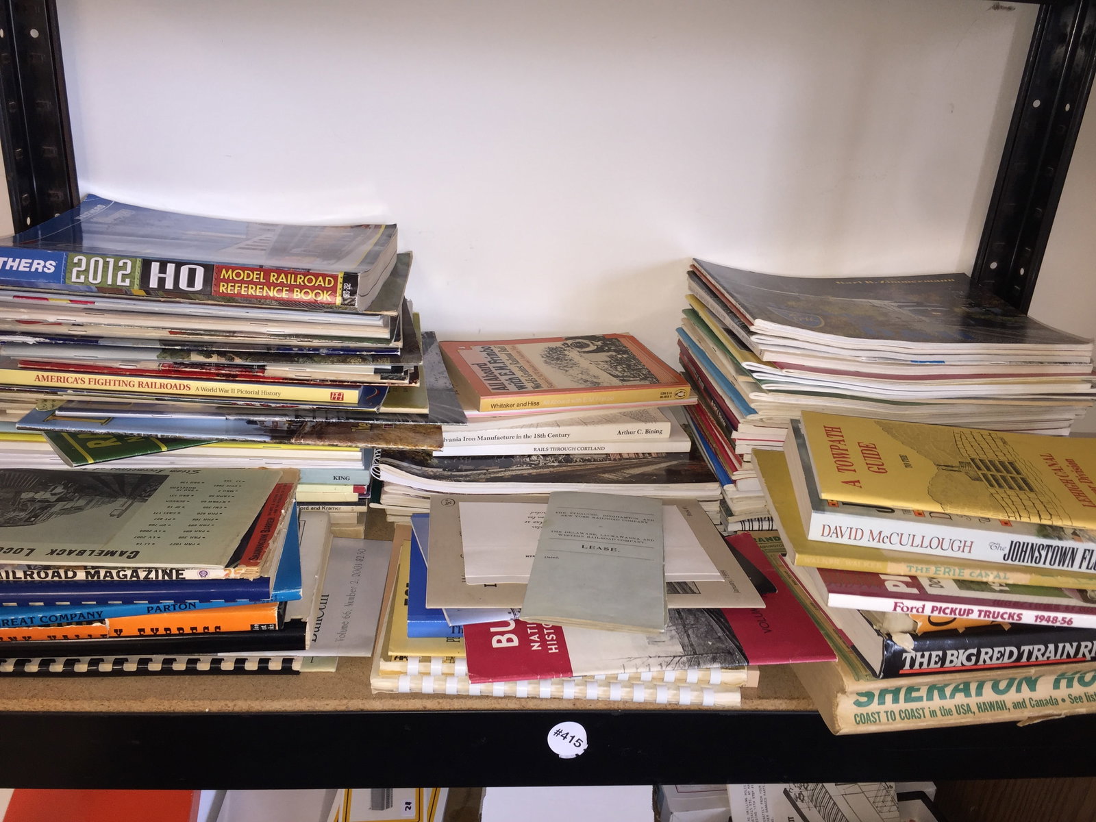 Railroad & Train Ephemera: Includes books, magazines and more
