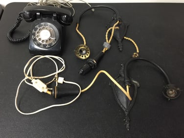 Antique Wall Mounted Rotary Phone