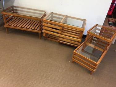 (3) Lobster Trap Tables