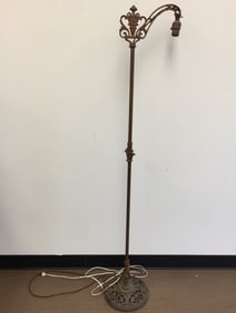 Art Deco Iron Bridge Lamp