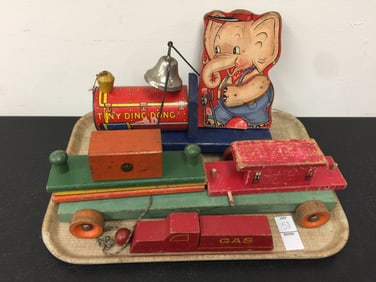 (2) Vintage Pull Toys