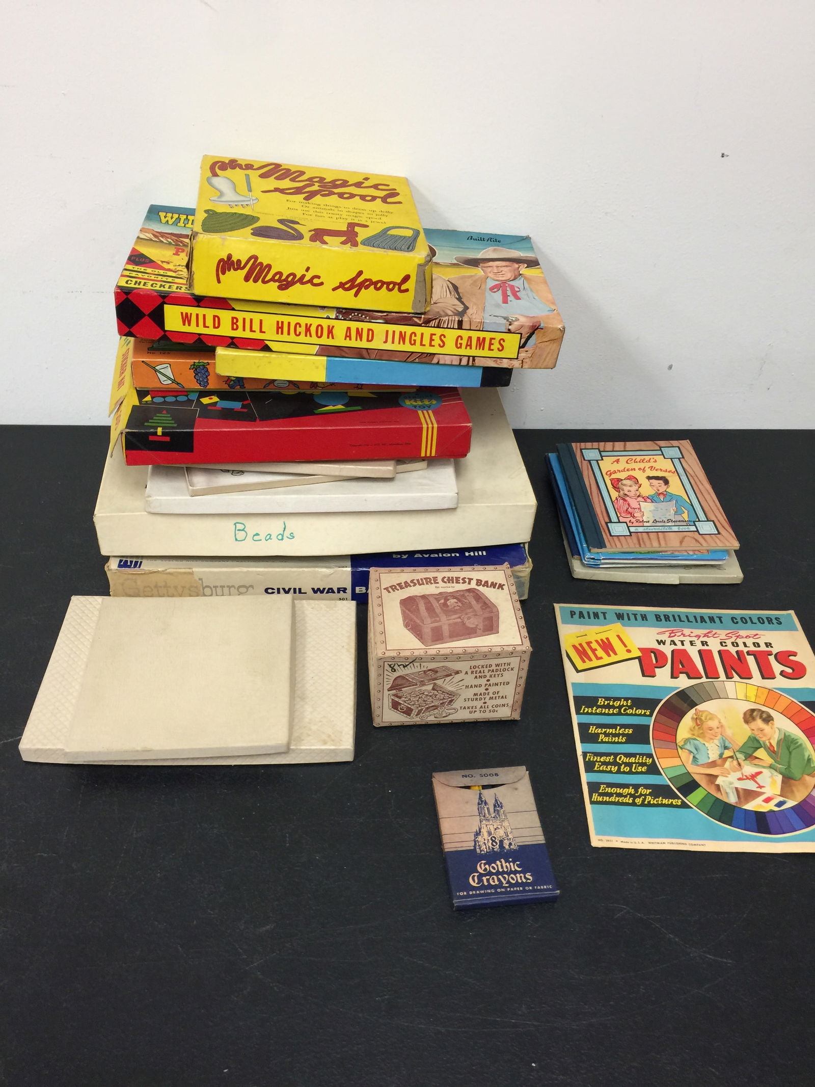 Vintage Games Books Plus: assorted games, books and more.