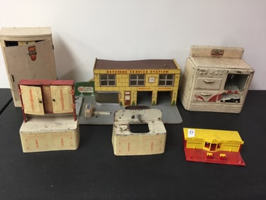 Vintage Metal Childs Toys
