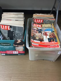 Large Grouping of Life Magazines