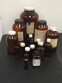 (16) Vintage Medical Bottles