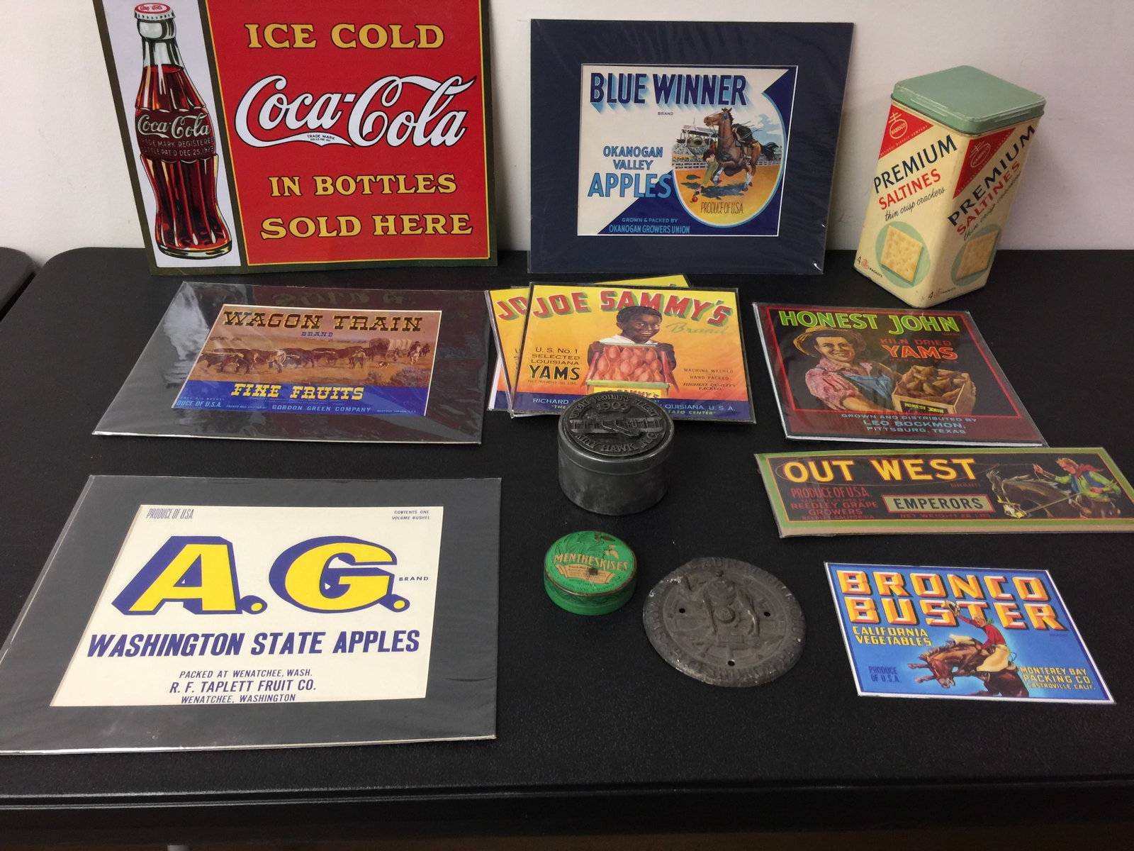 Vintage Advertising Lot: NOS pieces and more.