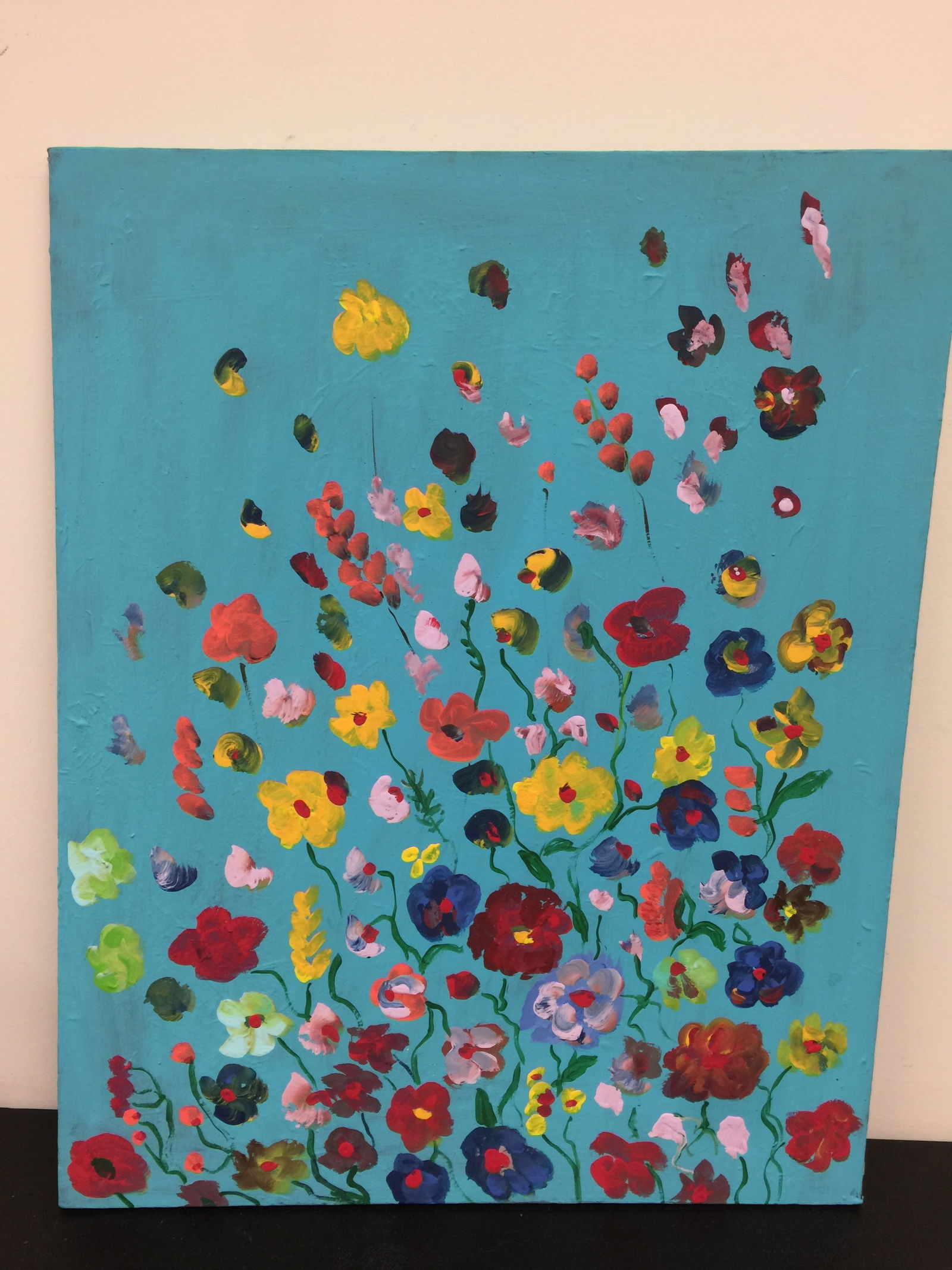 Modern Still Life Painting: 24" x 30".