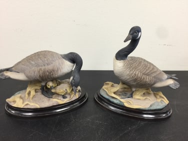 2 Boehm Canadian Geese