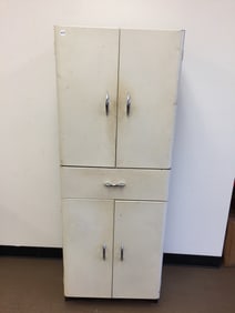 Art Deco Metal Kitchen Cabinet