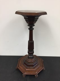 Walnut Pedestal