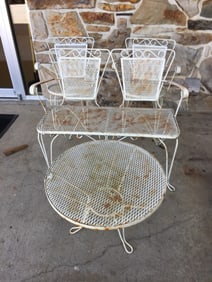 4 Pc MCM Patio Set