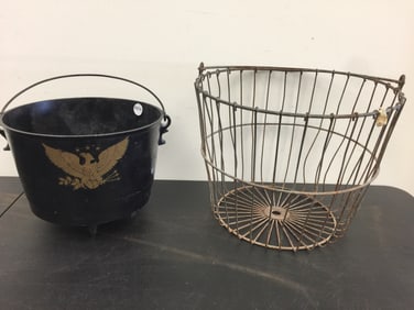 Egg Basket & Gypsy Kettle