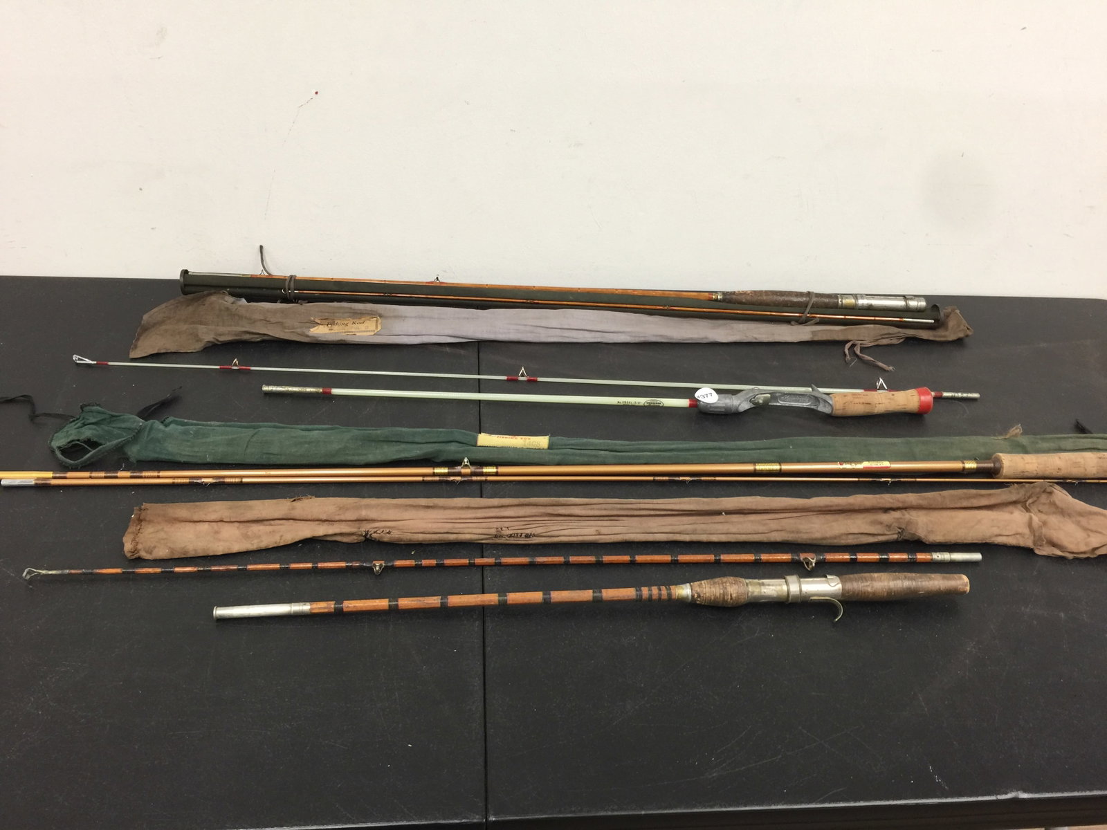 Vintage Fly Fishing Rods: Includes Mohawk and others.