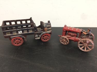 2 Cast Iron Vehicles