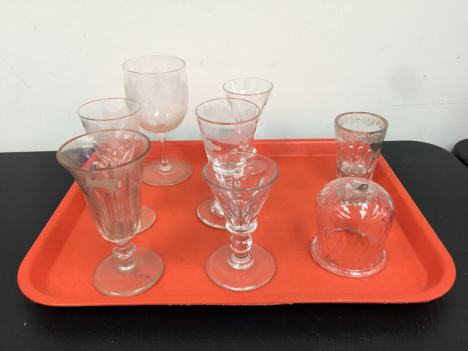 Lot Pittsburgh steigel Type Flint Glass (1 of 6)