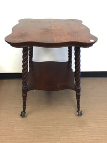 Antique Oak Stand