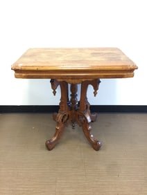 Walnut Victorian Table