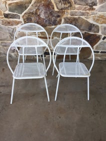 (4) MCM Outdoor Chairs