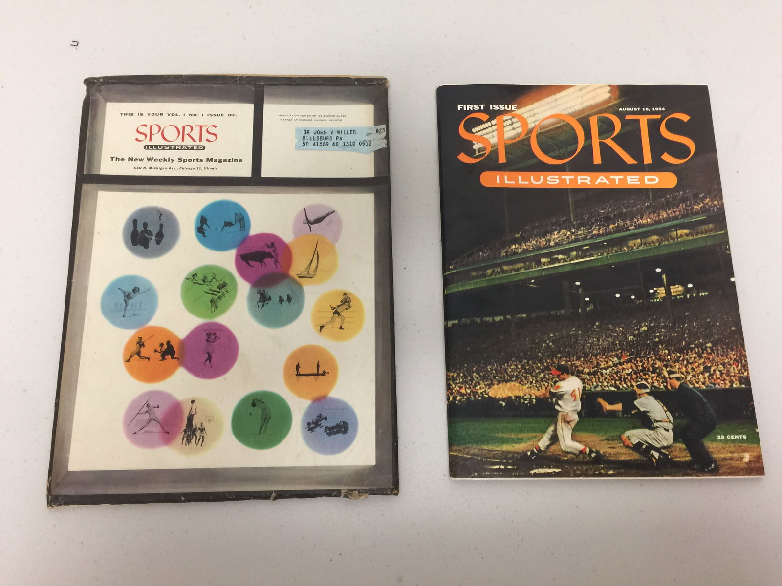 1st Issue Sports Illustrated Magazine 1964 (1 of 7)