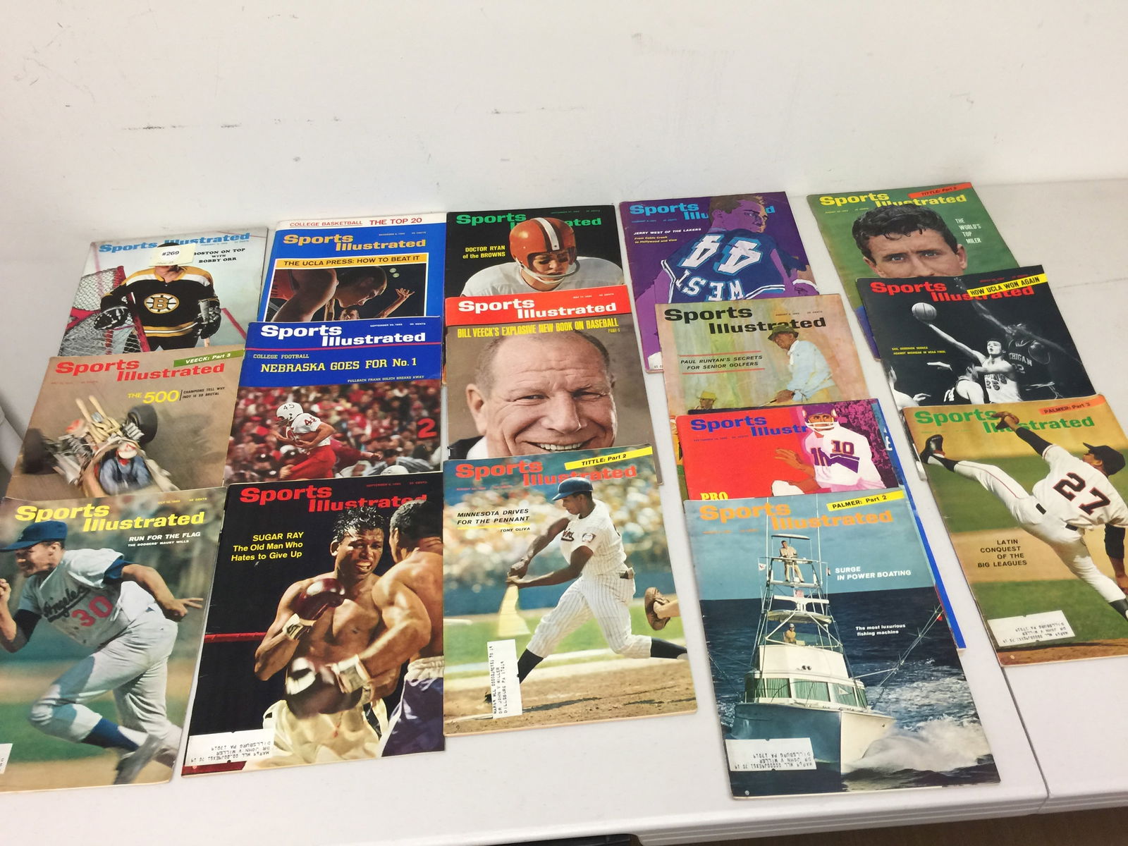 23 1964 Sports Illustrated Magazines (1 of 4)