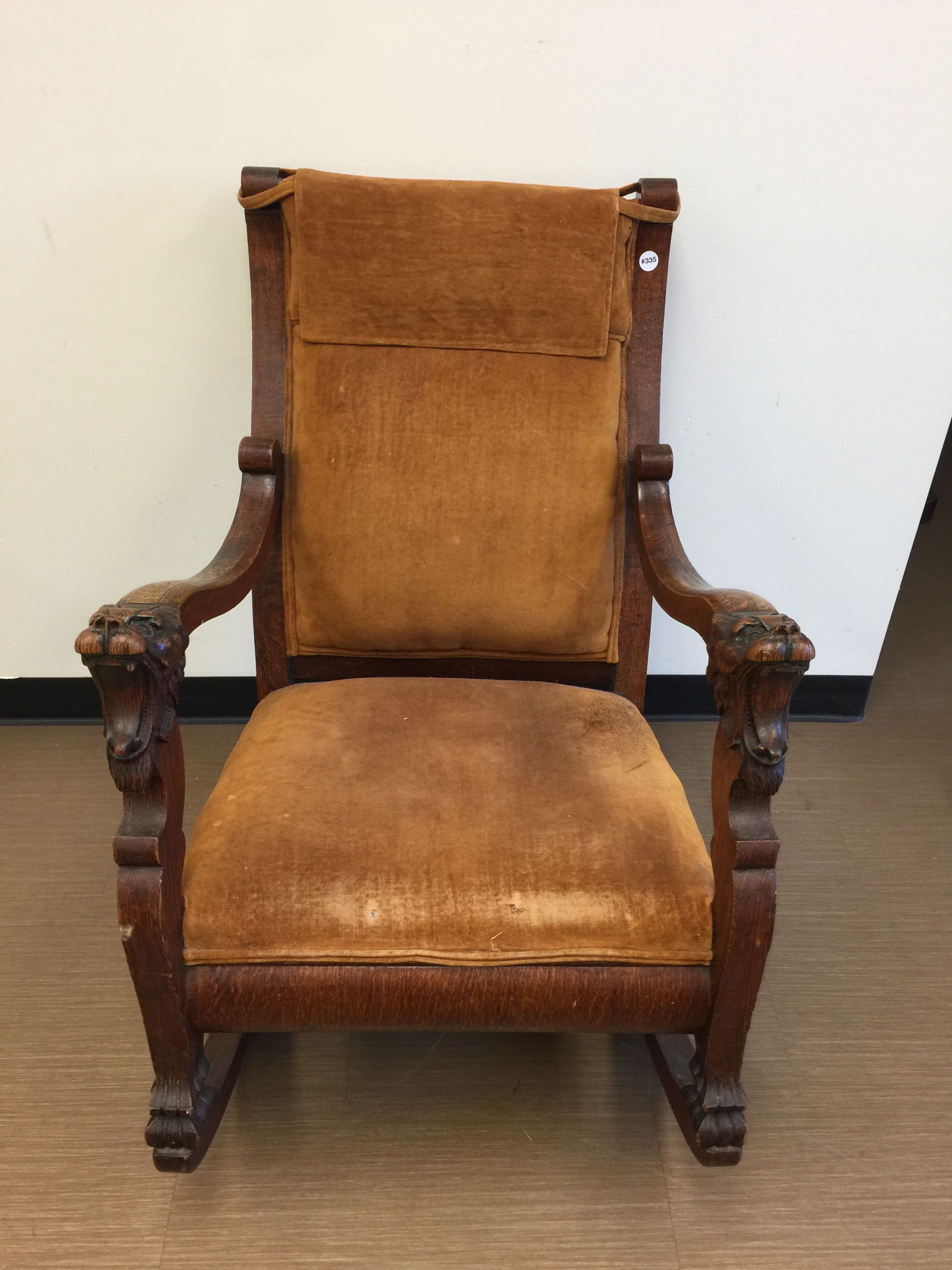 Antique Oak Rocker (1 of 6)