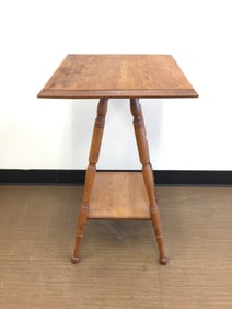 Antique Oak Stand