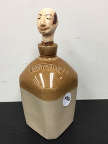 Stoneware Rye Whiskey Jug