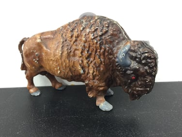 Cast Iron Buffalo Bank