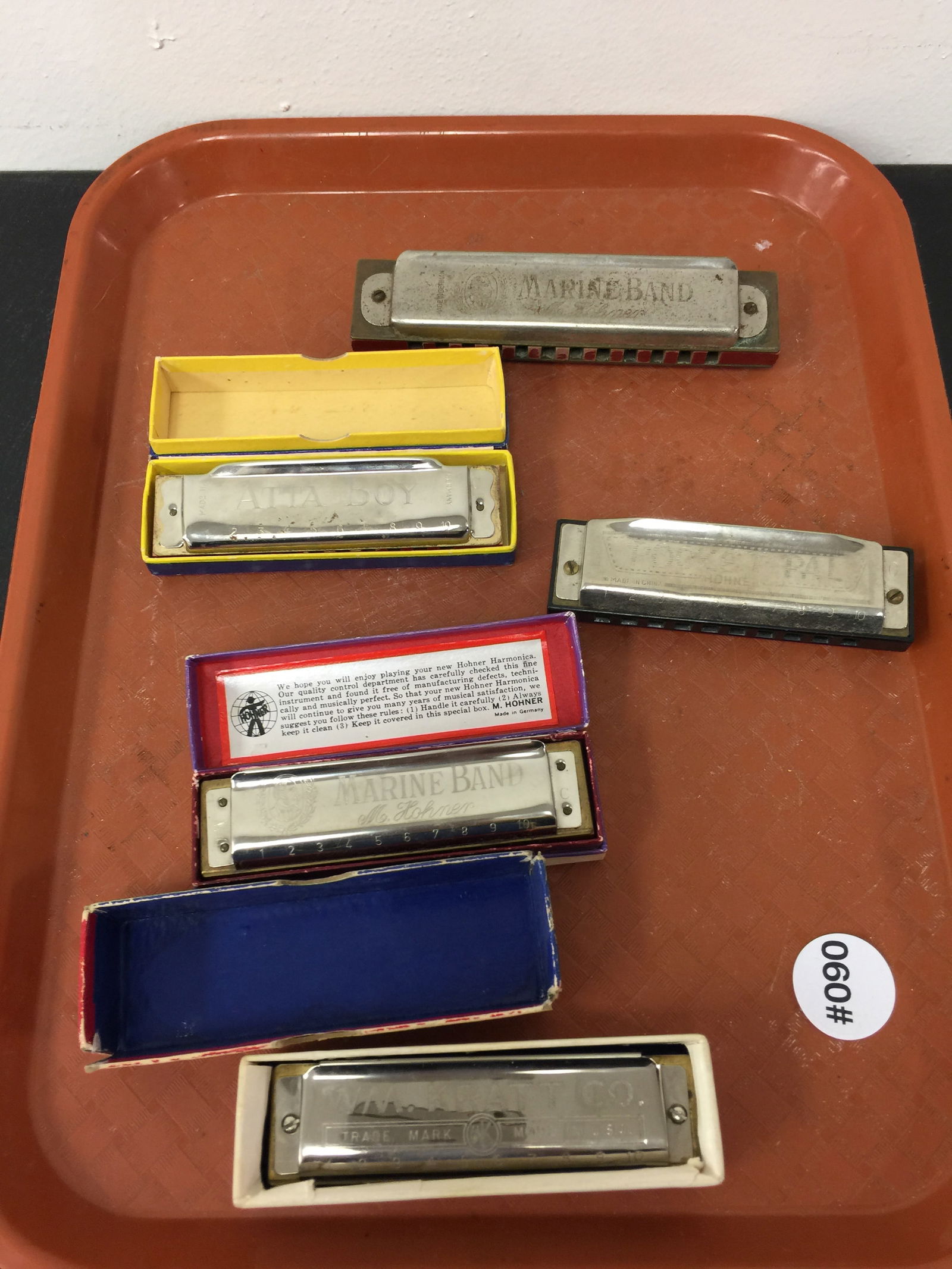 (5) Vintage Harmonicas (1 of 5)